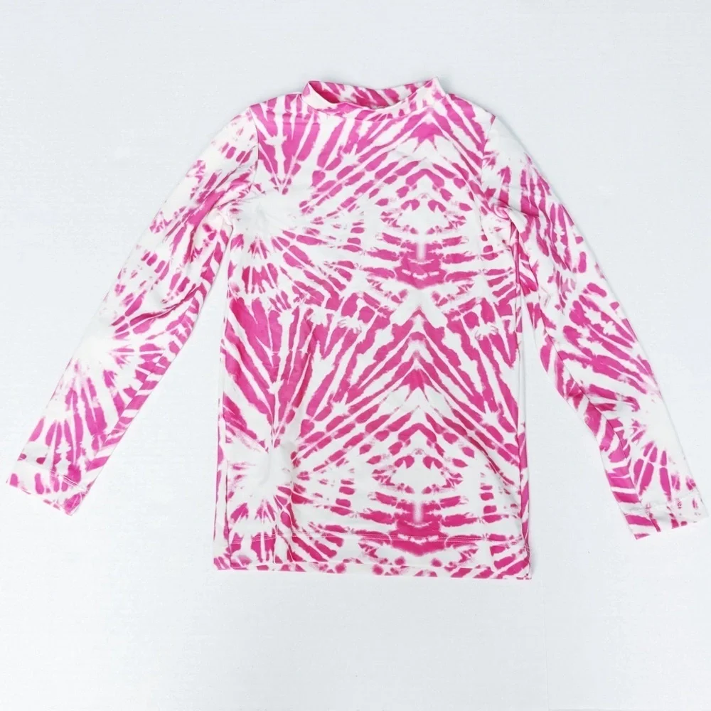 Mikoh - Pink Tie Dye Rashguard